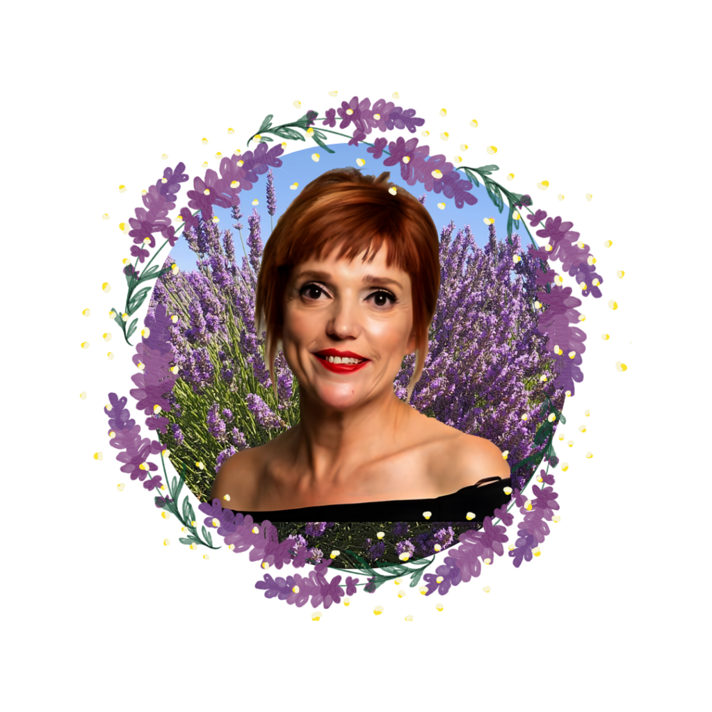 Post de facebook feliz día de la madre floral ilustrado lila y verde(1)